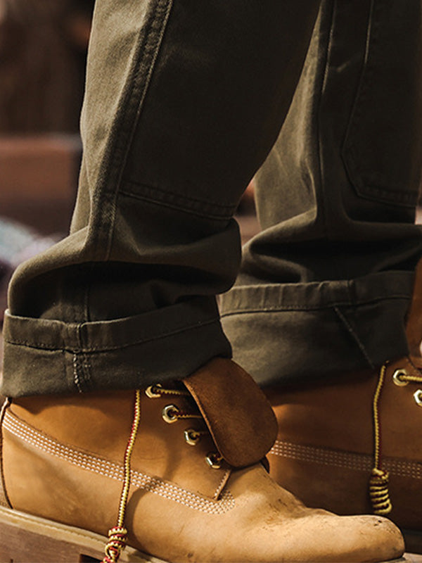 DUMONT LYON | PANTALONI IN COTONE UTILI PER UOMO