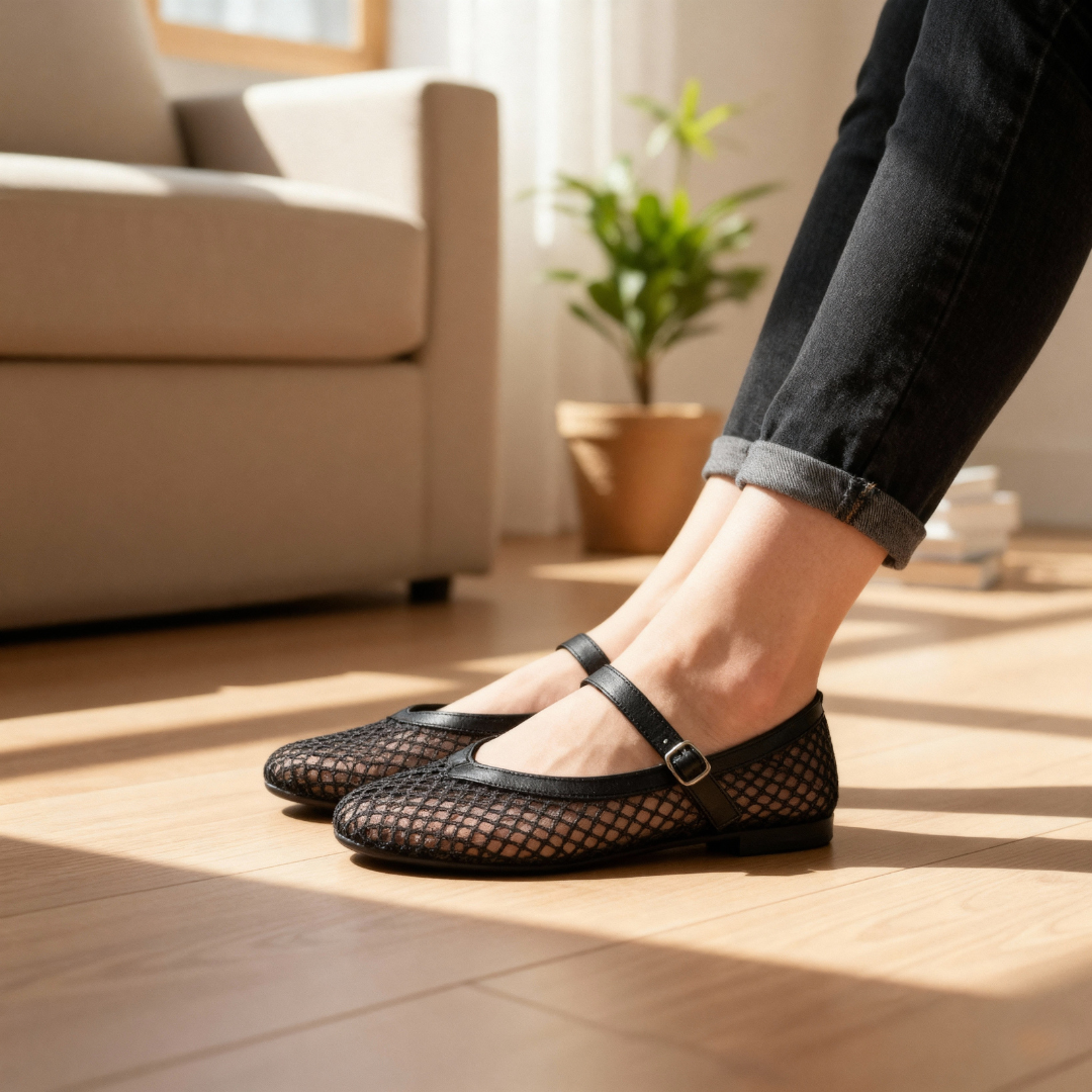 Ballet Flats in Rete