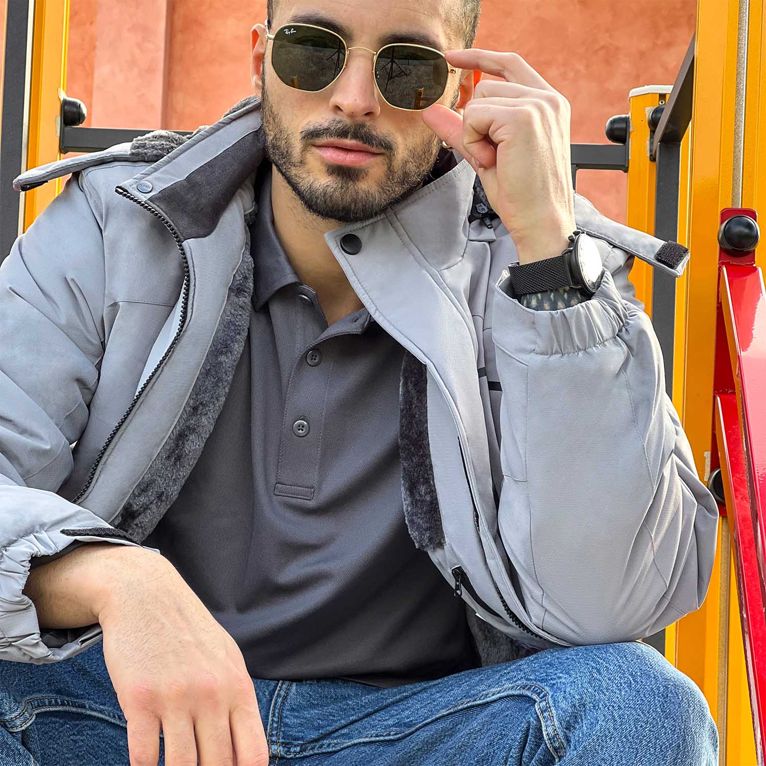 Mila Milano™ | Cielo | Giacca Sci Impermeabile Foderata