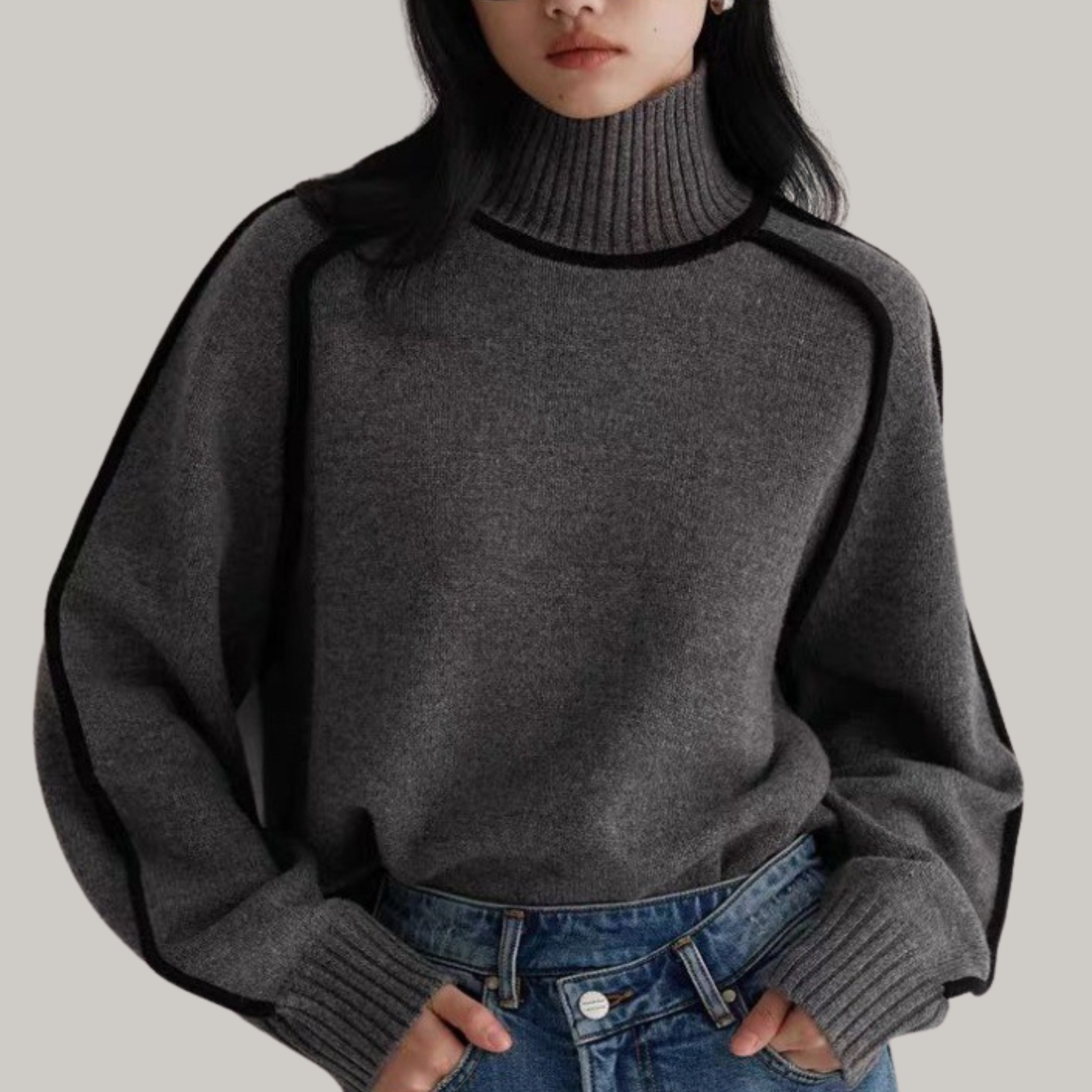 Mila Milano™ | Maglione a collo alto confortevole