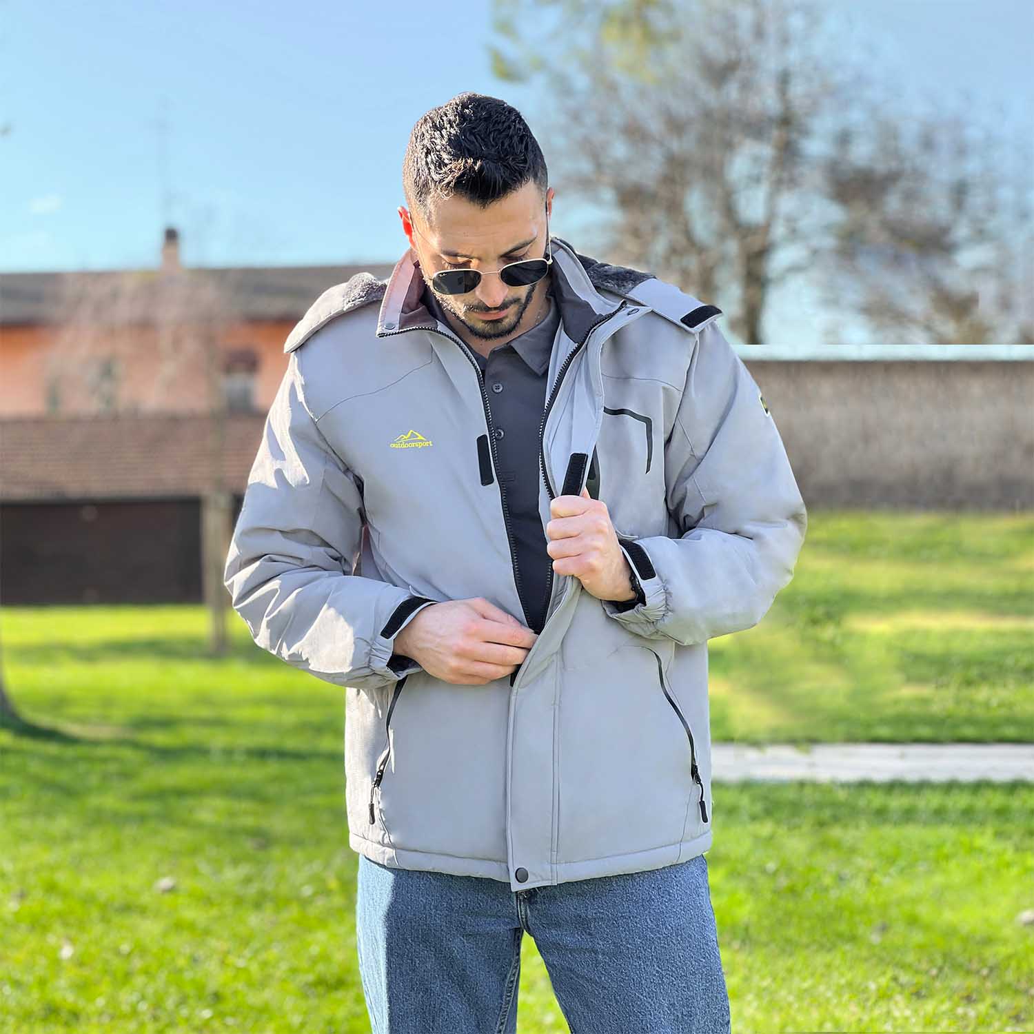 Mila Milano™ | Cielo | Giacca Sci Impermeabile Foderata