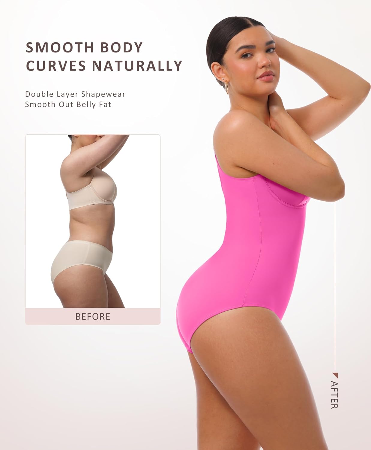 Mila Milano™ | Bodysuit | Corsetto con scollo a V | BOGO-collectie: Moeiteloze elegantie