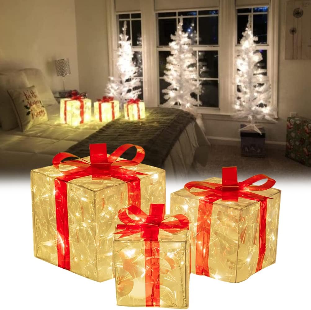 Mila Milano™ | Scatole Regalo Natalizie Illuminate