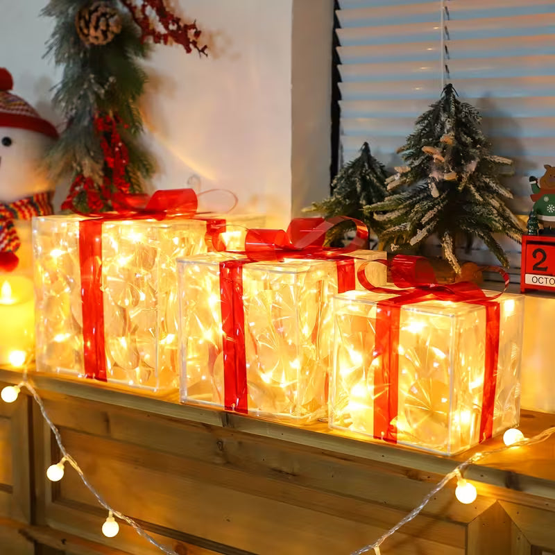 Mila Milano™ | Scatole Regalo Natalizie Illuminate