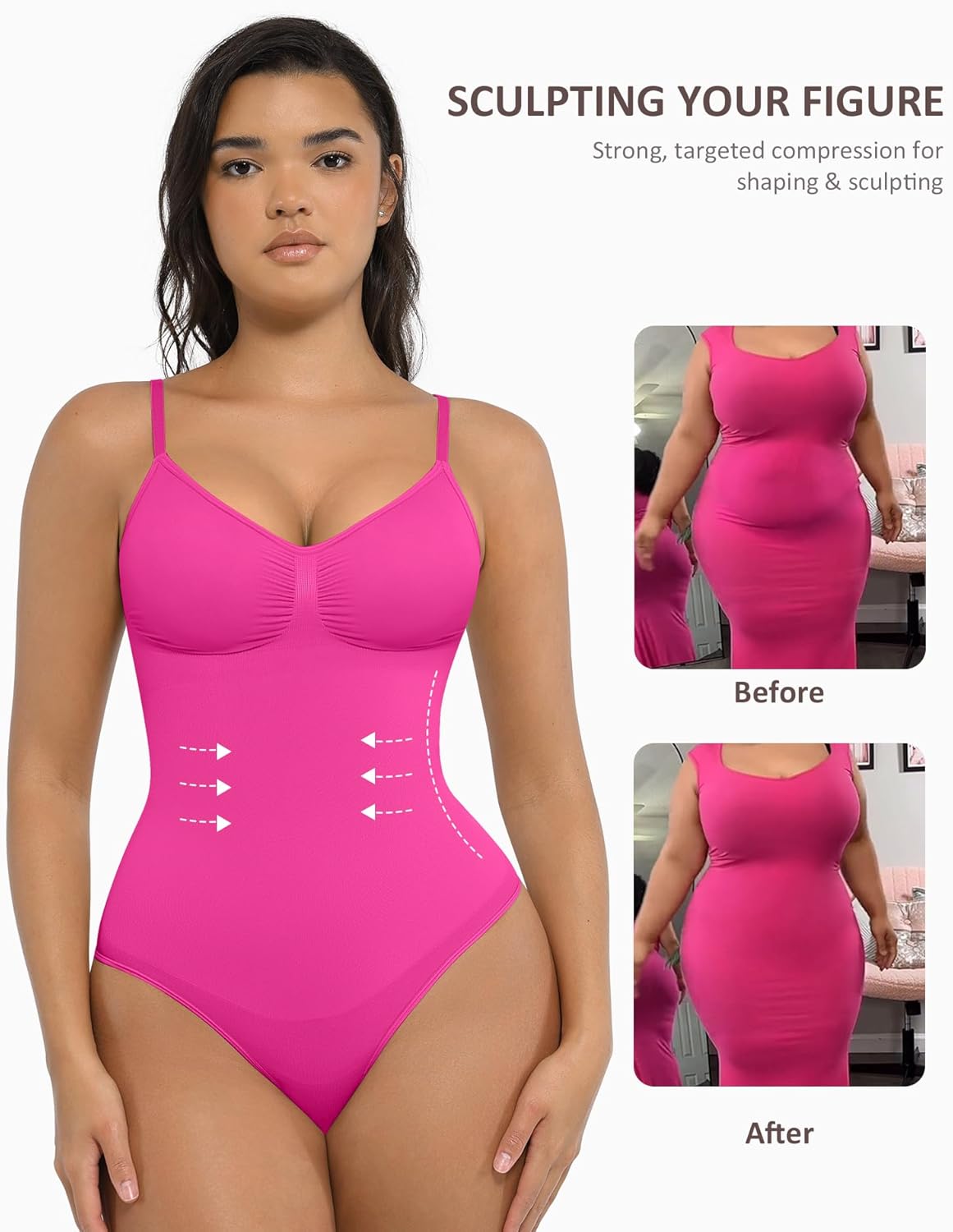 Mila Milano™ | Bodysuit Up | Modellare il controllo dell'addome | Raddoppia il Tuo Look: Offerta Esclusiva