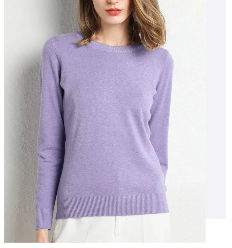 Mila Milano™ | Pull comfort in lana essenziale