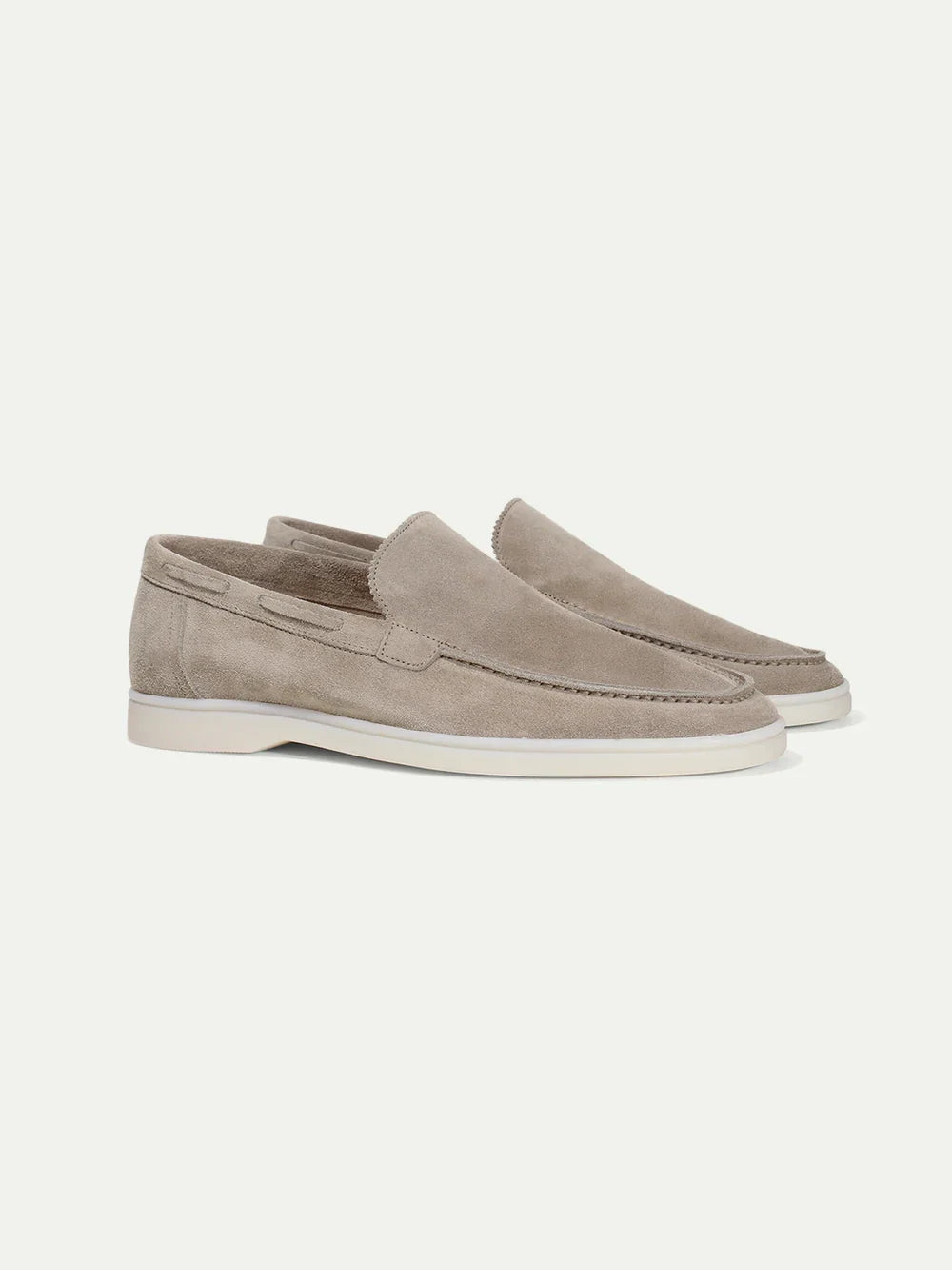 Light Grey Yacht Loafers