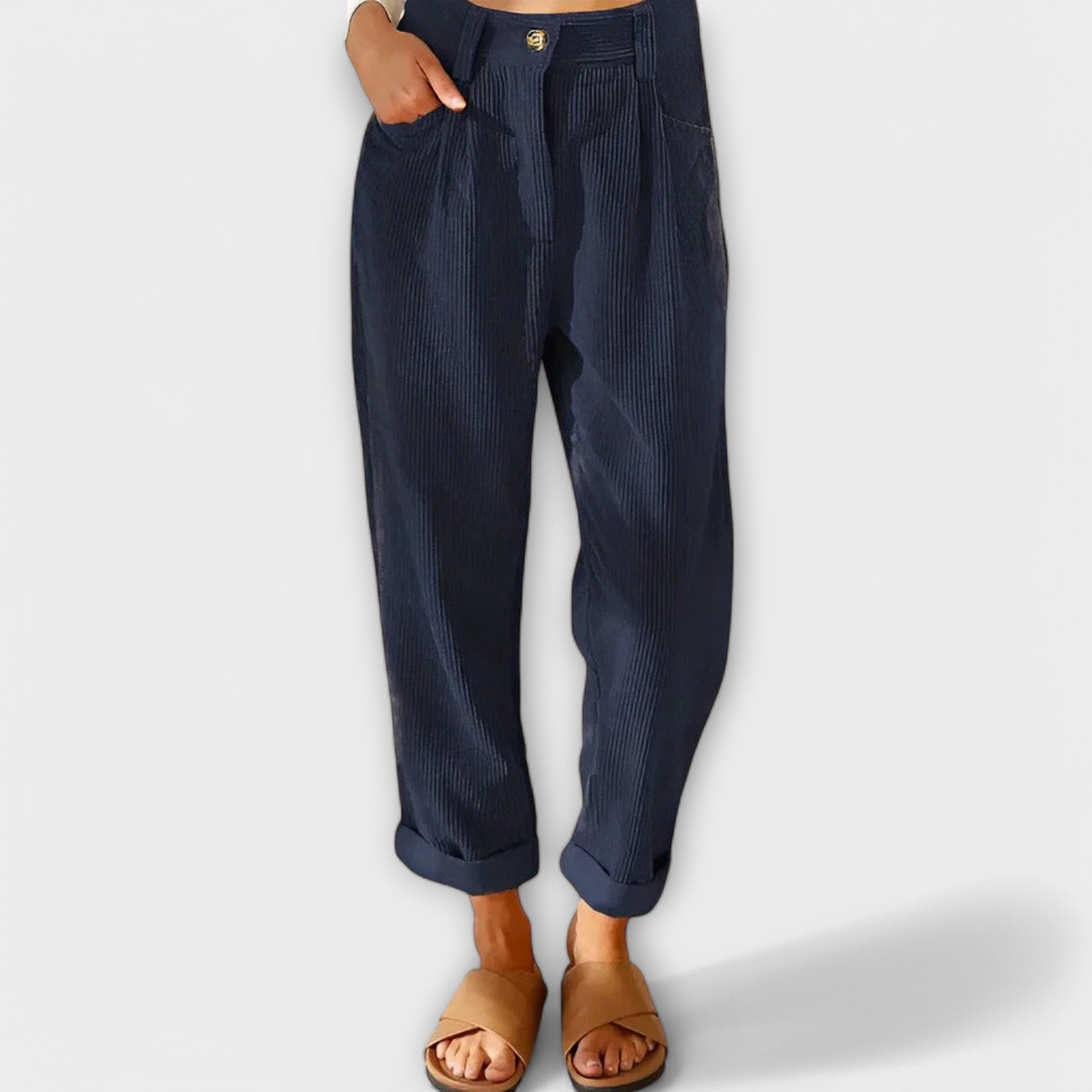 Mila Milano™ | Pantaloni di velluto moderni