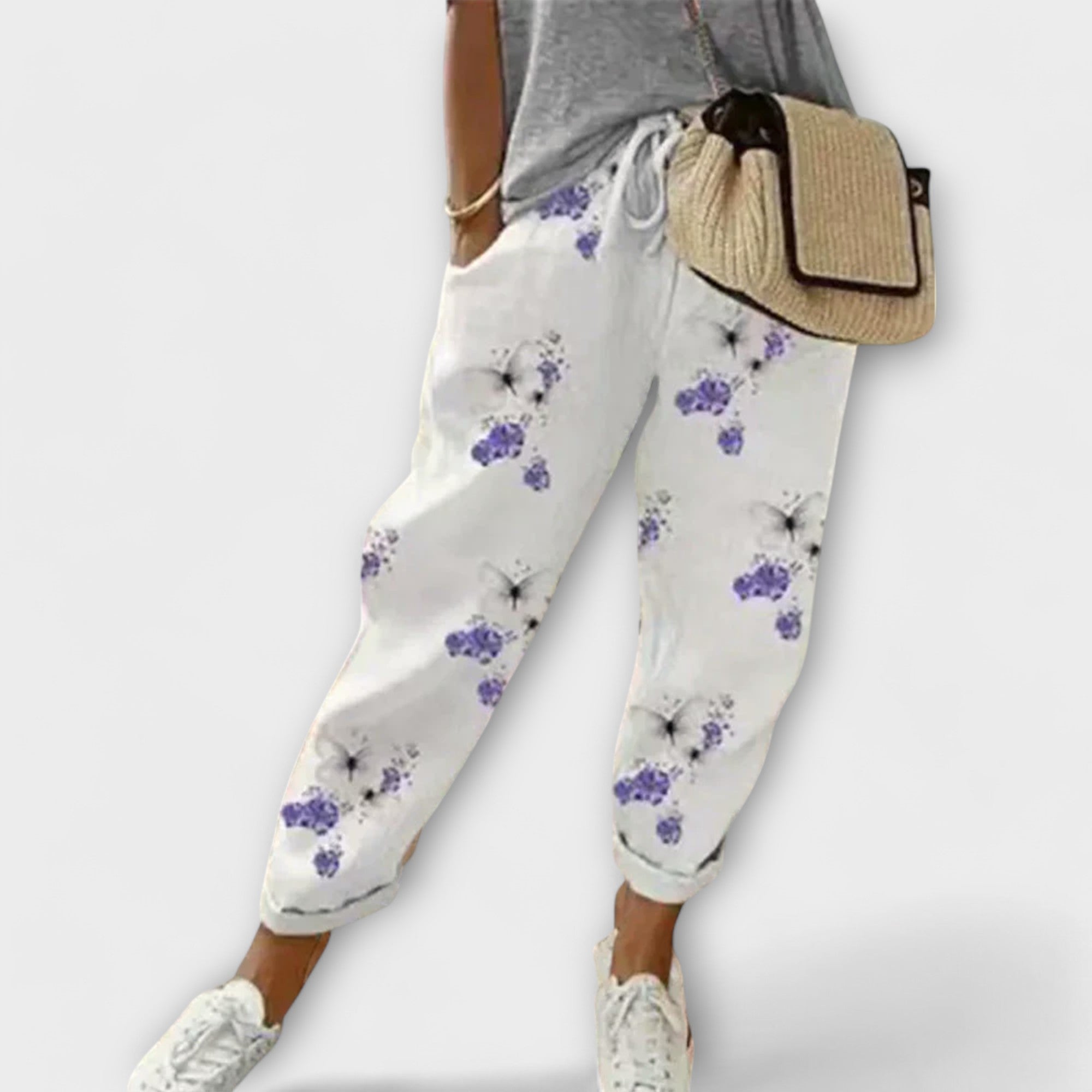 Mila Milano™ | Pantaloni confortevoli in cotone e lino