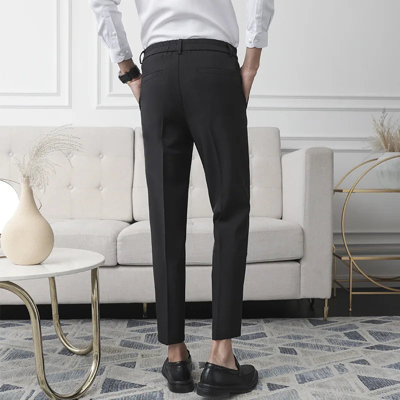 Pantaloni Eleganti Avorio