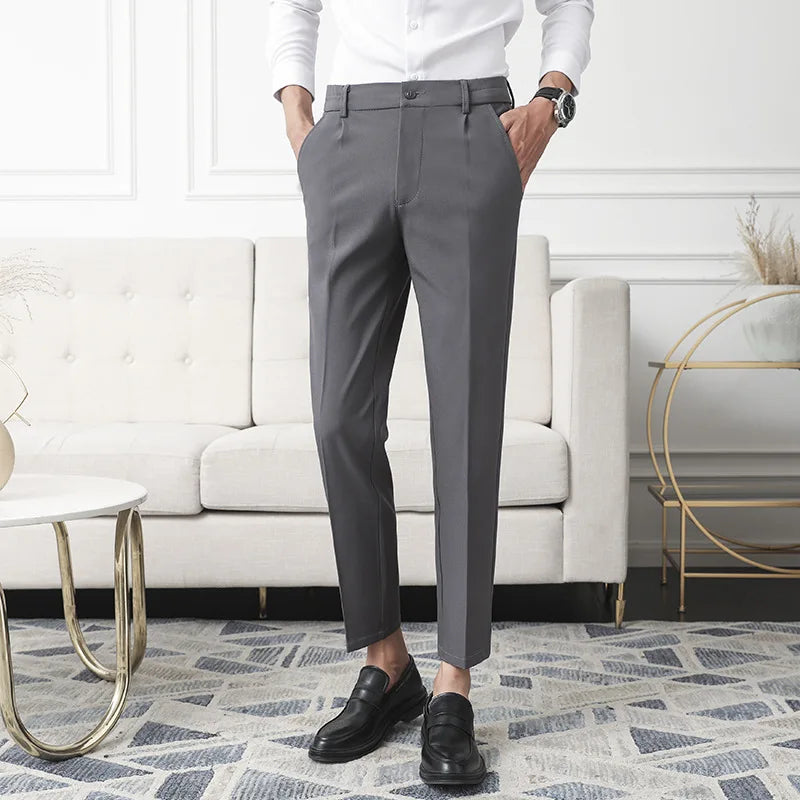 Pantaloni Eleganti Avorio