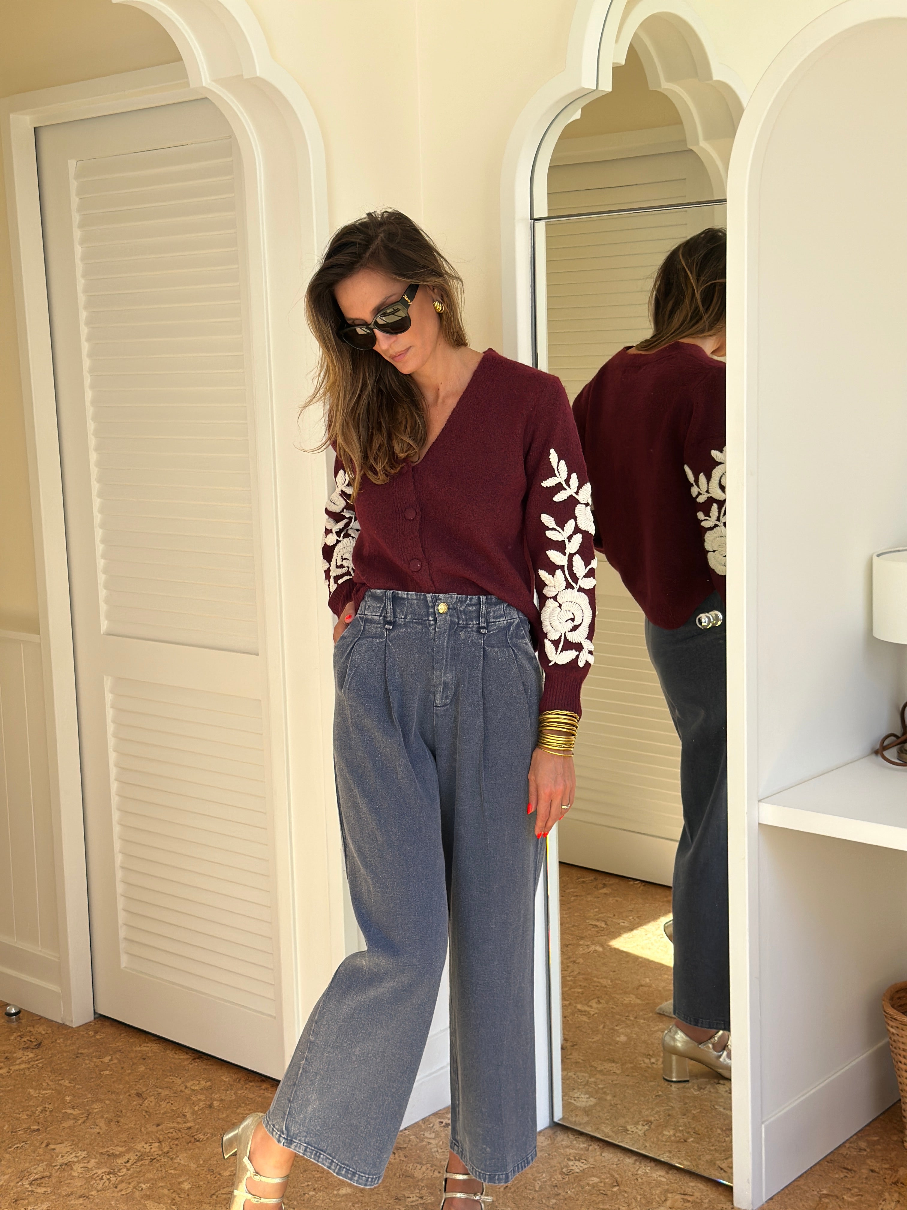 Cardigan Léopoldine