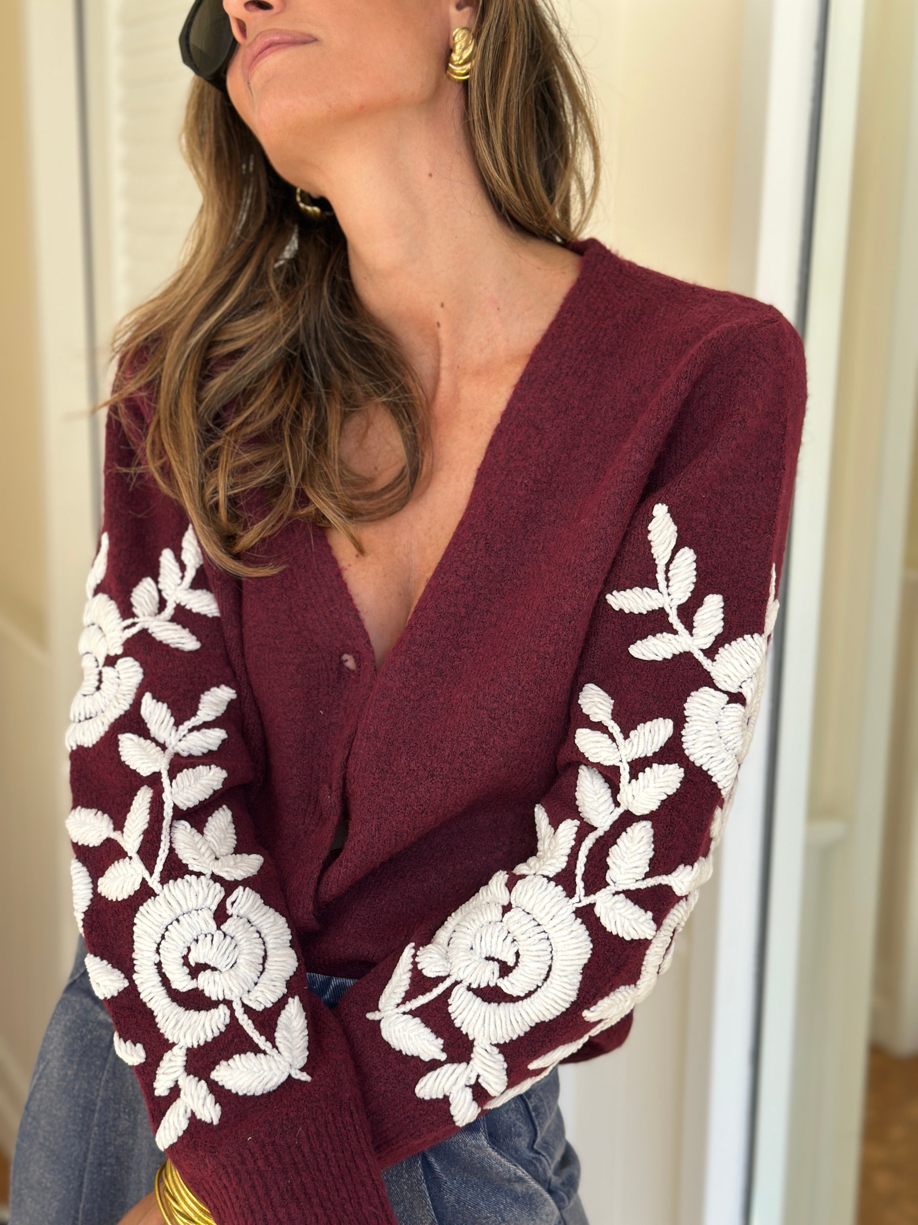 Cardigan Léopoldine