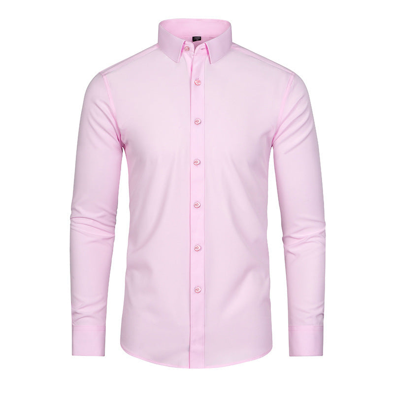 Mila Milano™ | Camicia Uomo Elasticizzata No Stiro