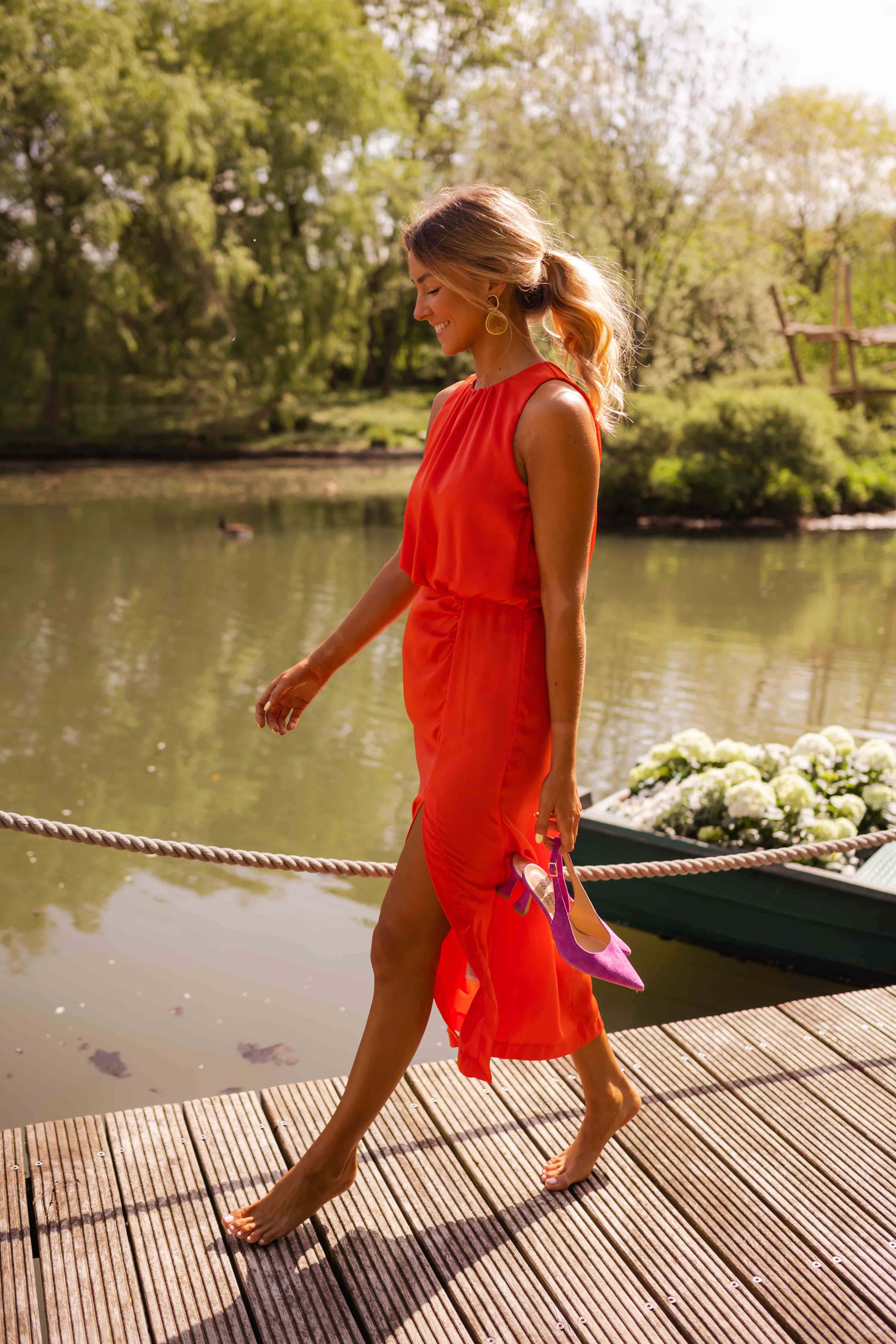 Mila Milano™ | ABITO MIDI ELEGANTE