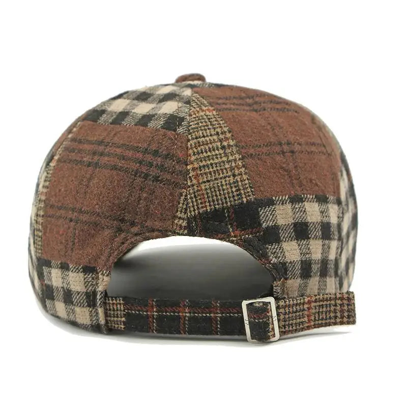 Cappello Vintage in Tweed Patchwork