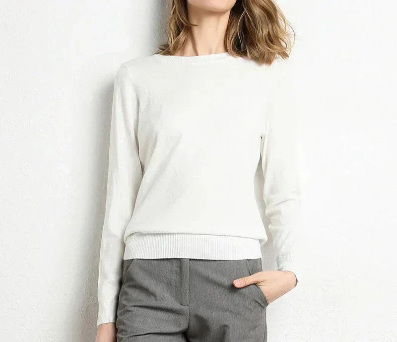 Mila Milano™ | Pull comfort in lana essenziale