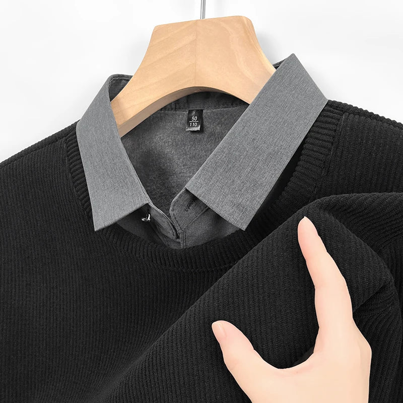 Pullover da uomo 2-in-1