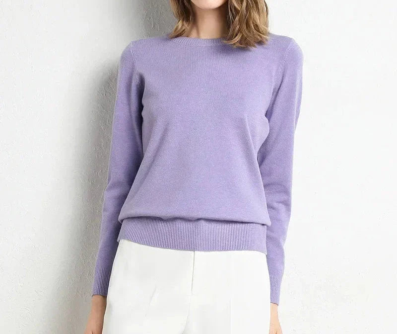 Mila Milano™ | Pull comfort in lana essenziale