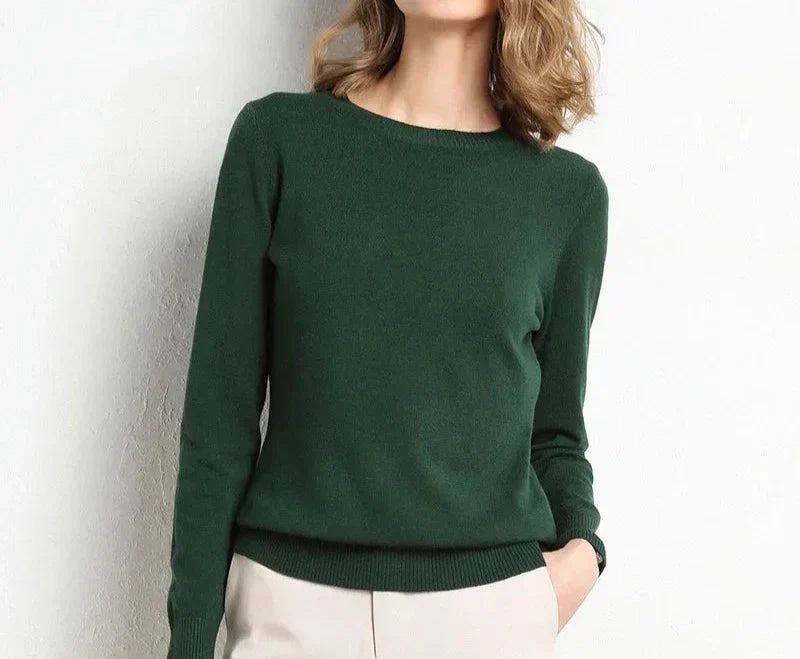Mila Milano™ | Pull comfort in lana essenziale