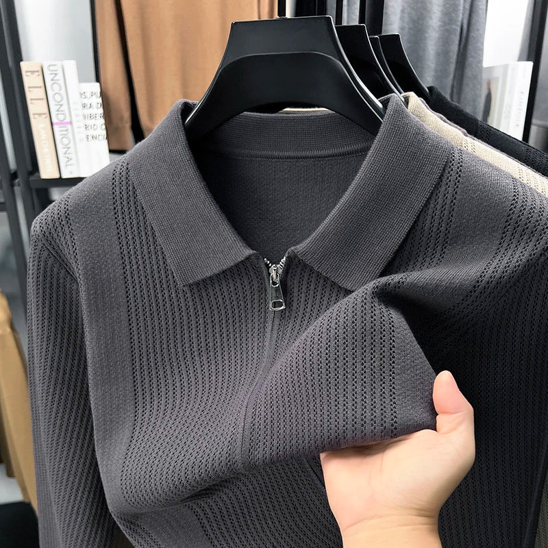 Cardigan Polo da Uomo