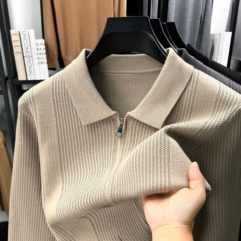 Cardigan Polo da Uomo