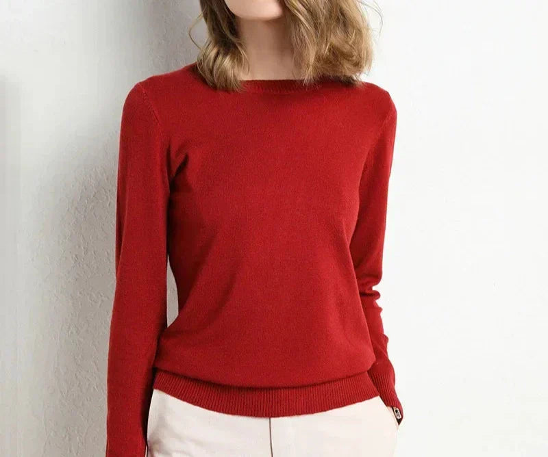 Mila Milano™ | Pull comfort in lana essenziale