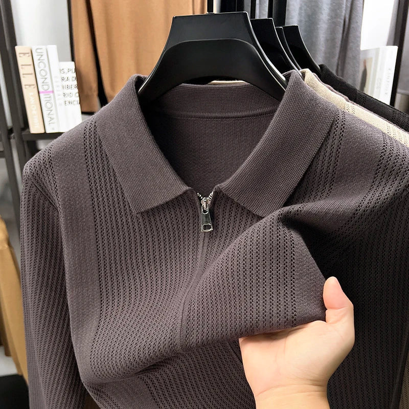 Cardigan Polo da Uomo