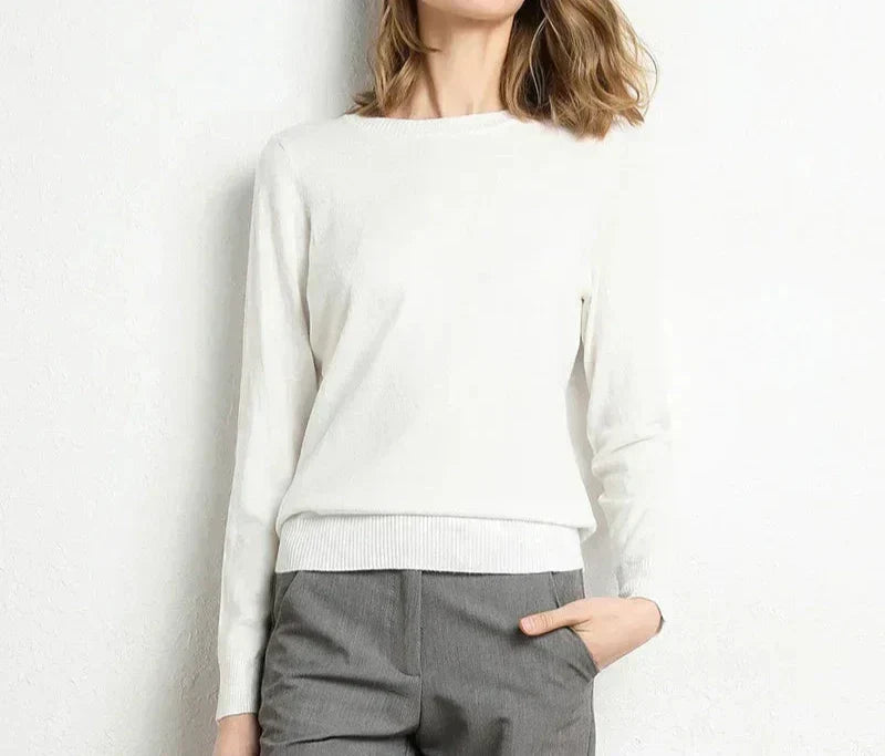 Mila Milano™ | Pull comfort in lana essenziale