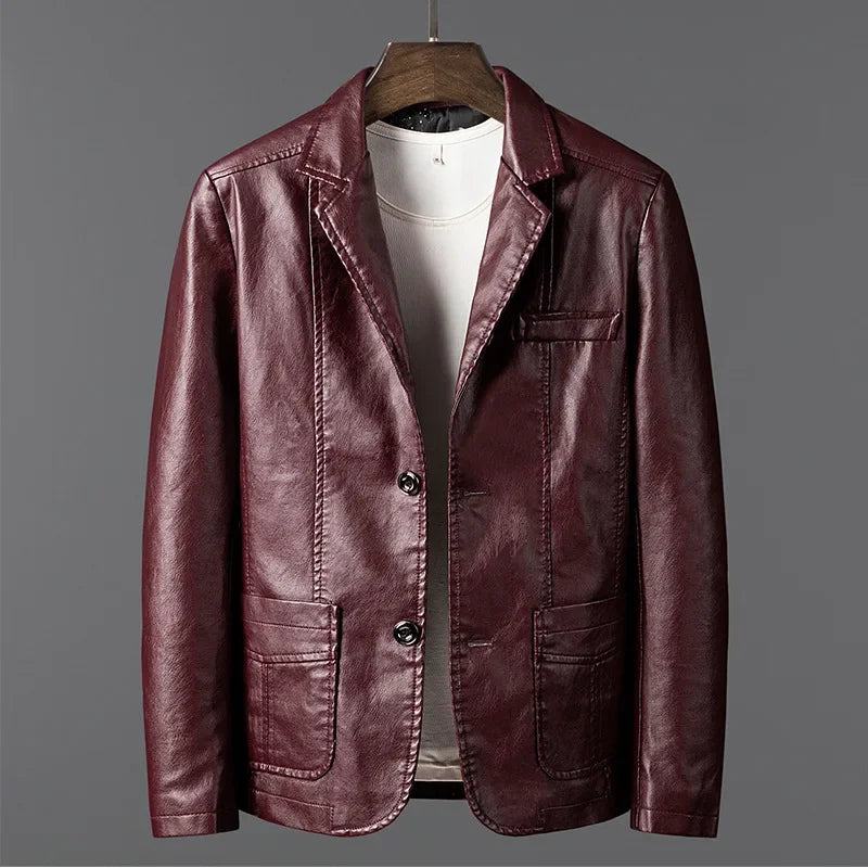 Giacca Blazer in Pelle Sullivan