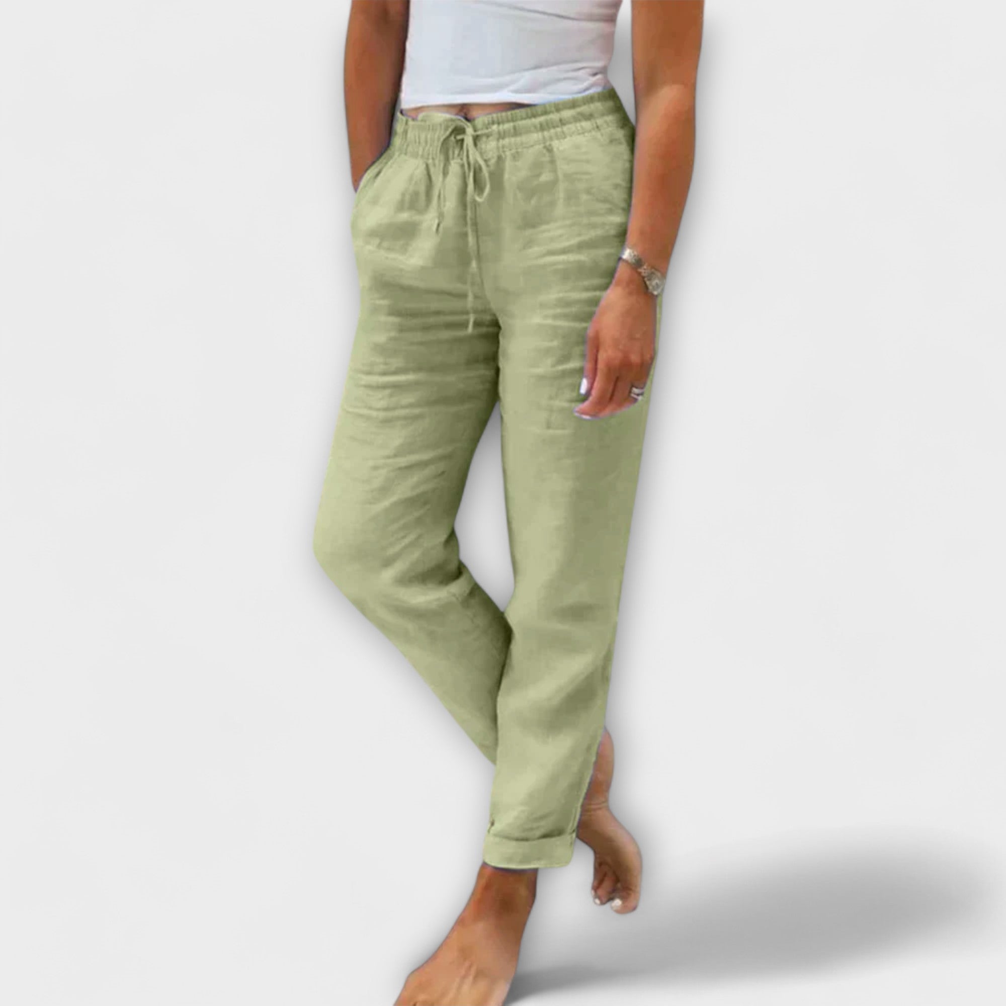 Mila Milano™ | Pantaloni leggeri in lino