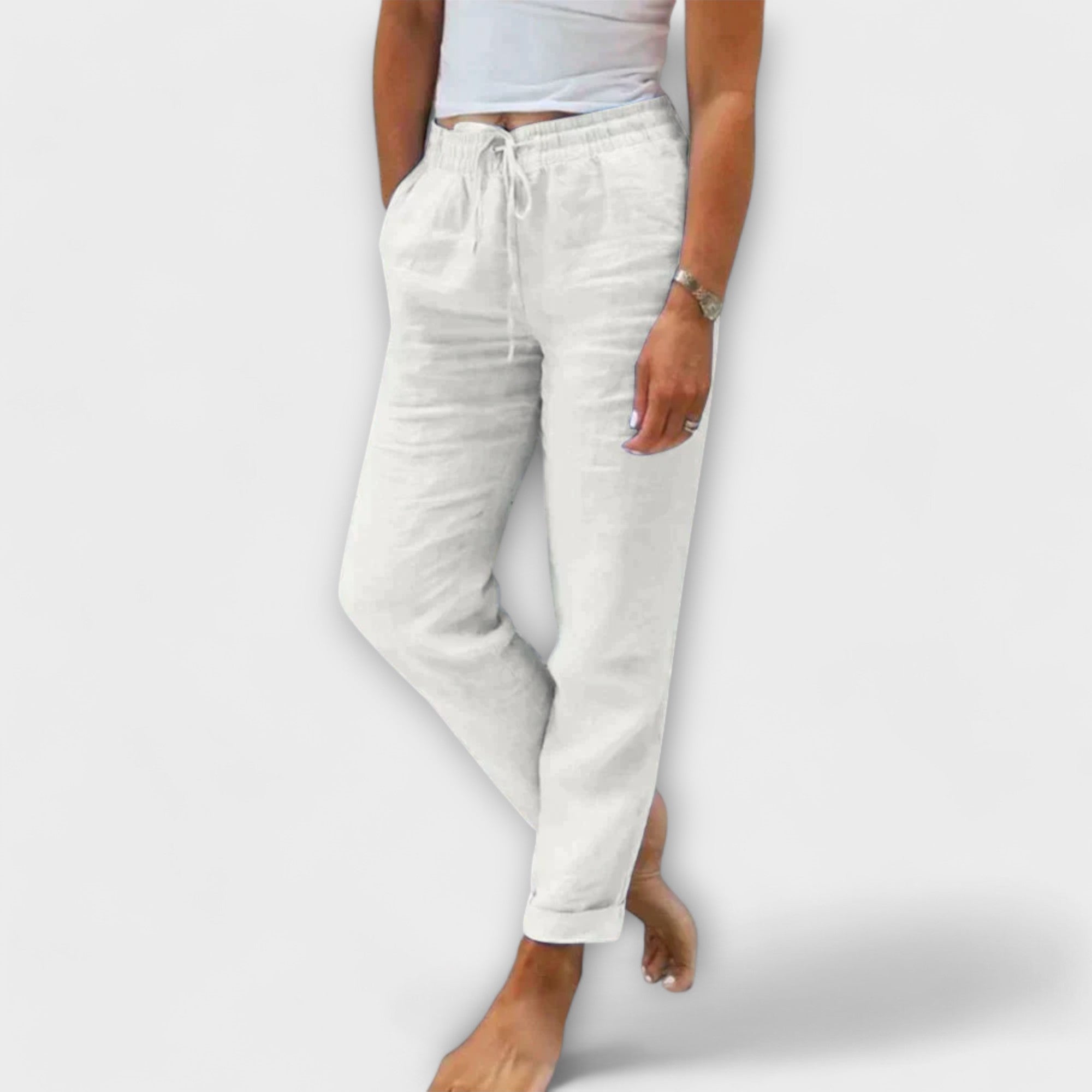 Mila Milano™ | Pantaloni leggeri in lino