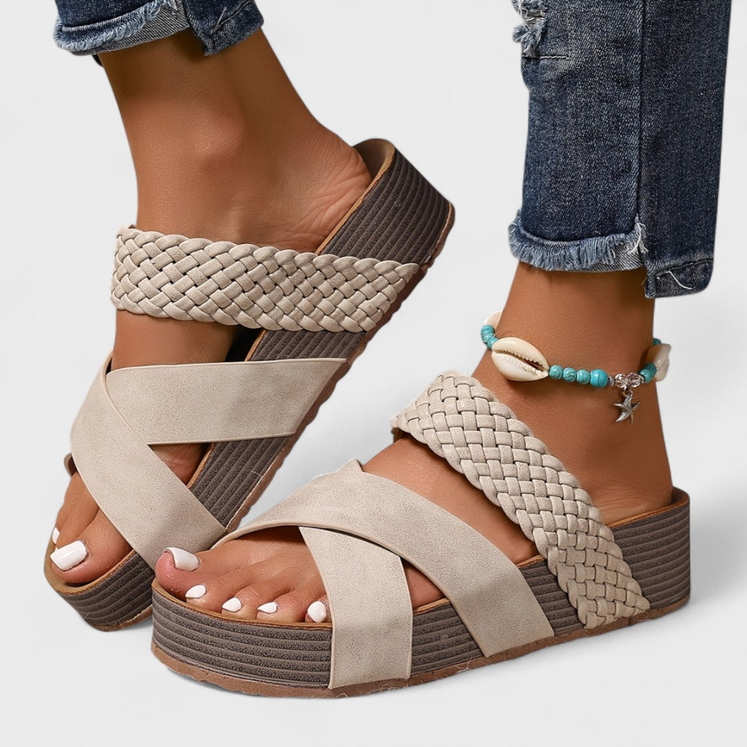 Mila Milano™ | Sandali Ortopedici in Pelle