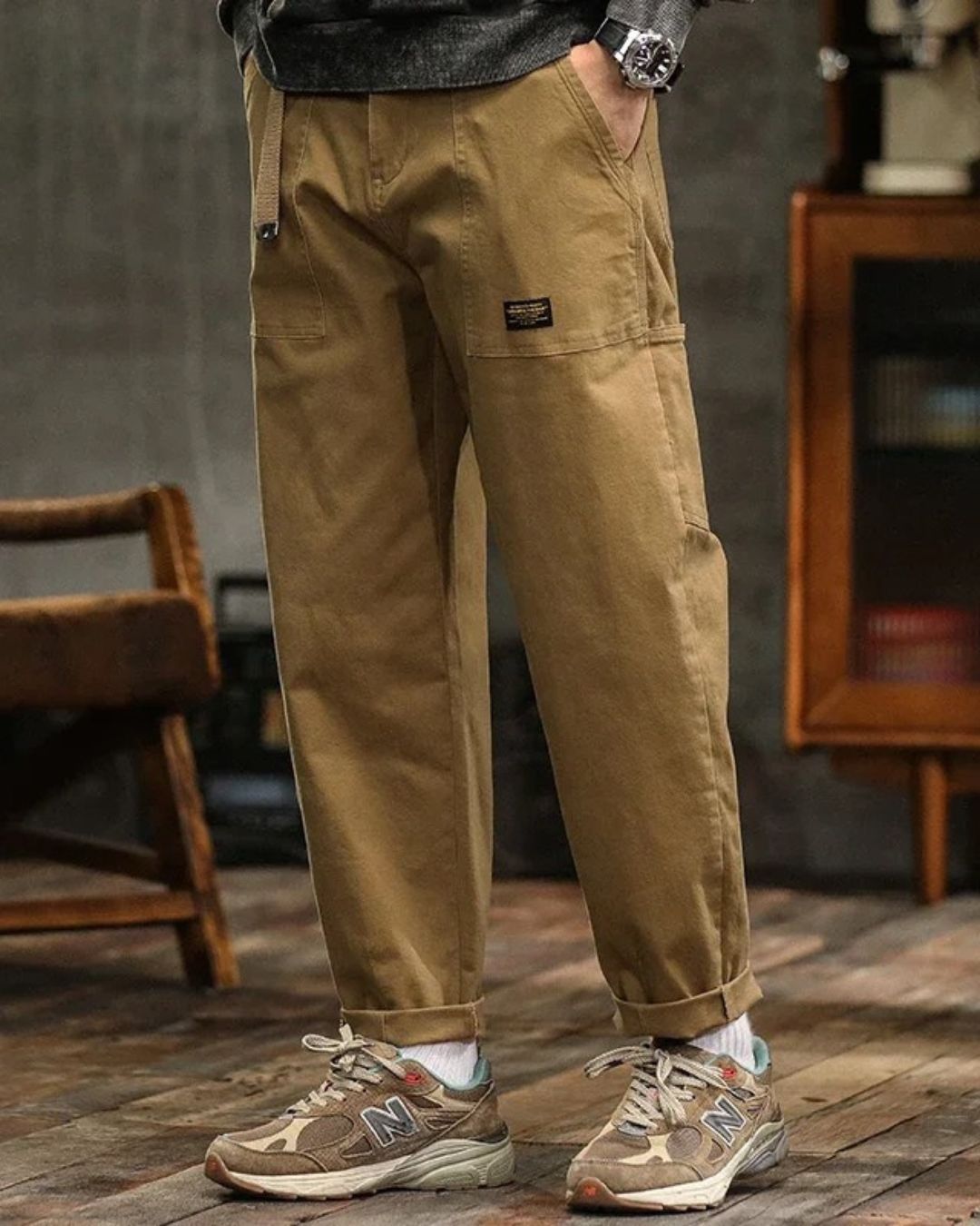 DUMONT LYON | PANTALONE CARGO CLASSICO