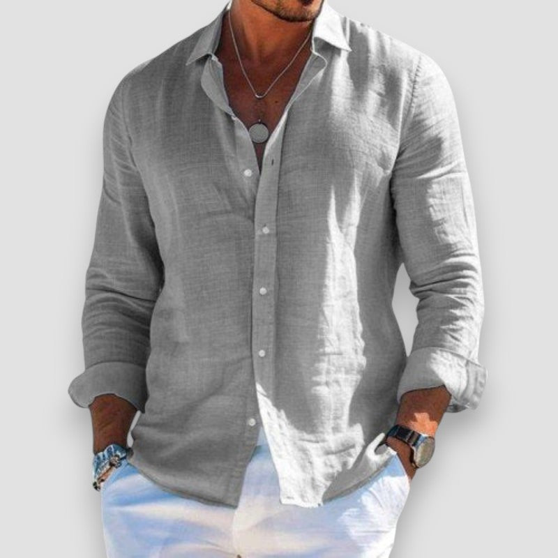 Jaromir – Camicia elegante in tessuto traspirante