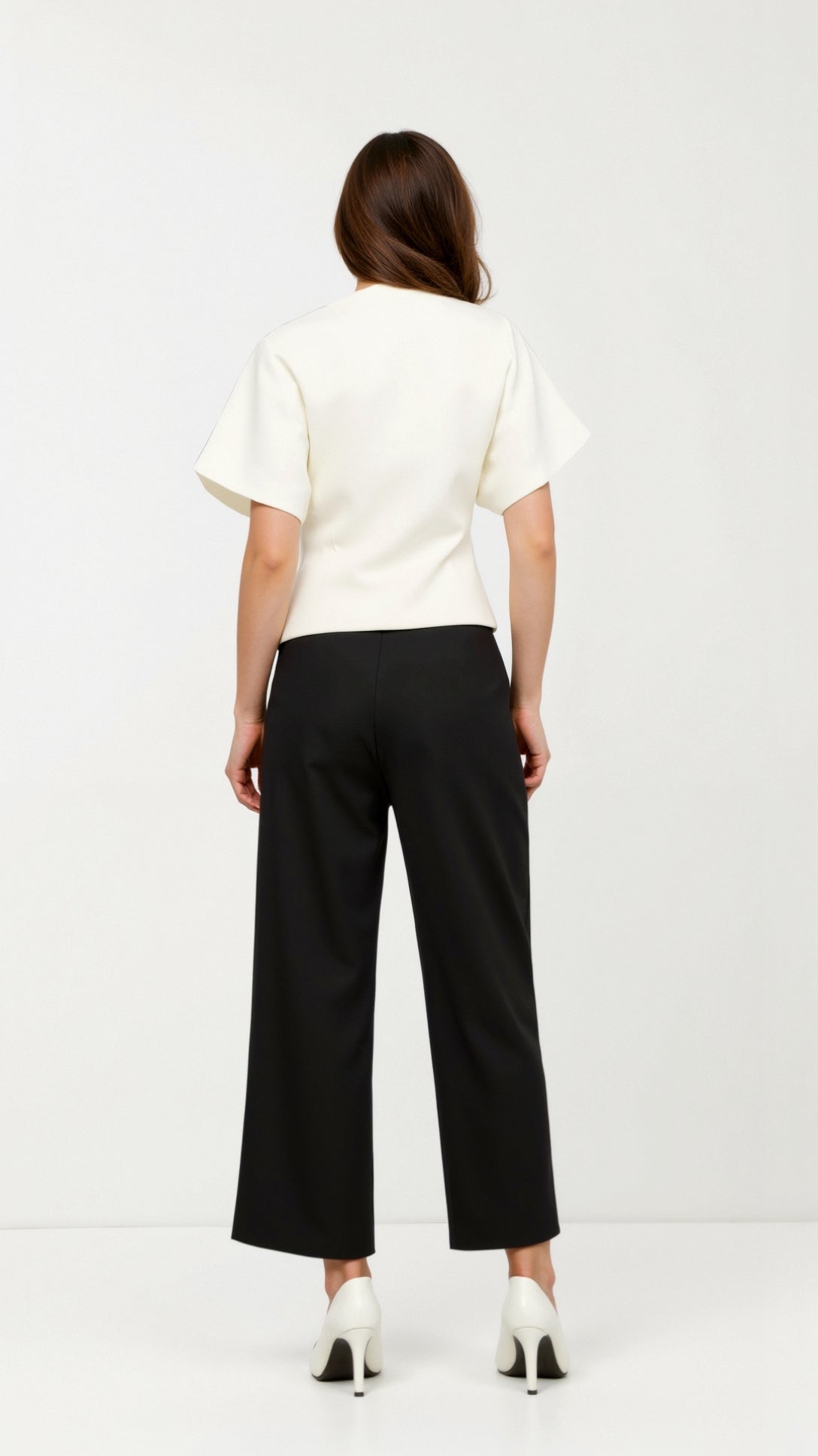 Blusa Amy con scollo a V