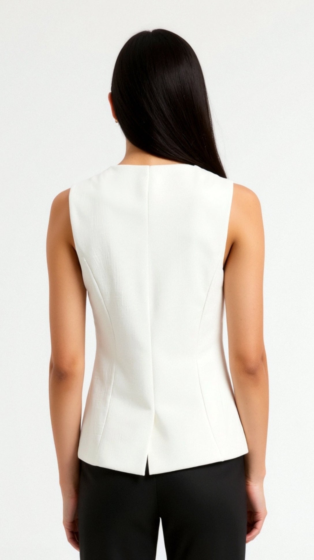 Top Ellie con bottoni