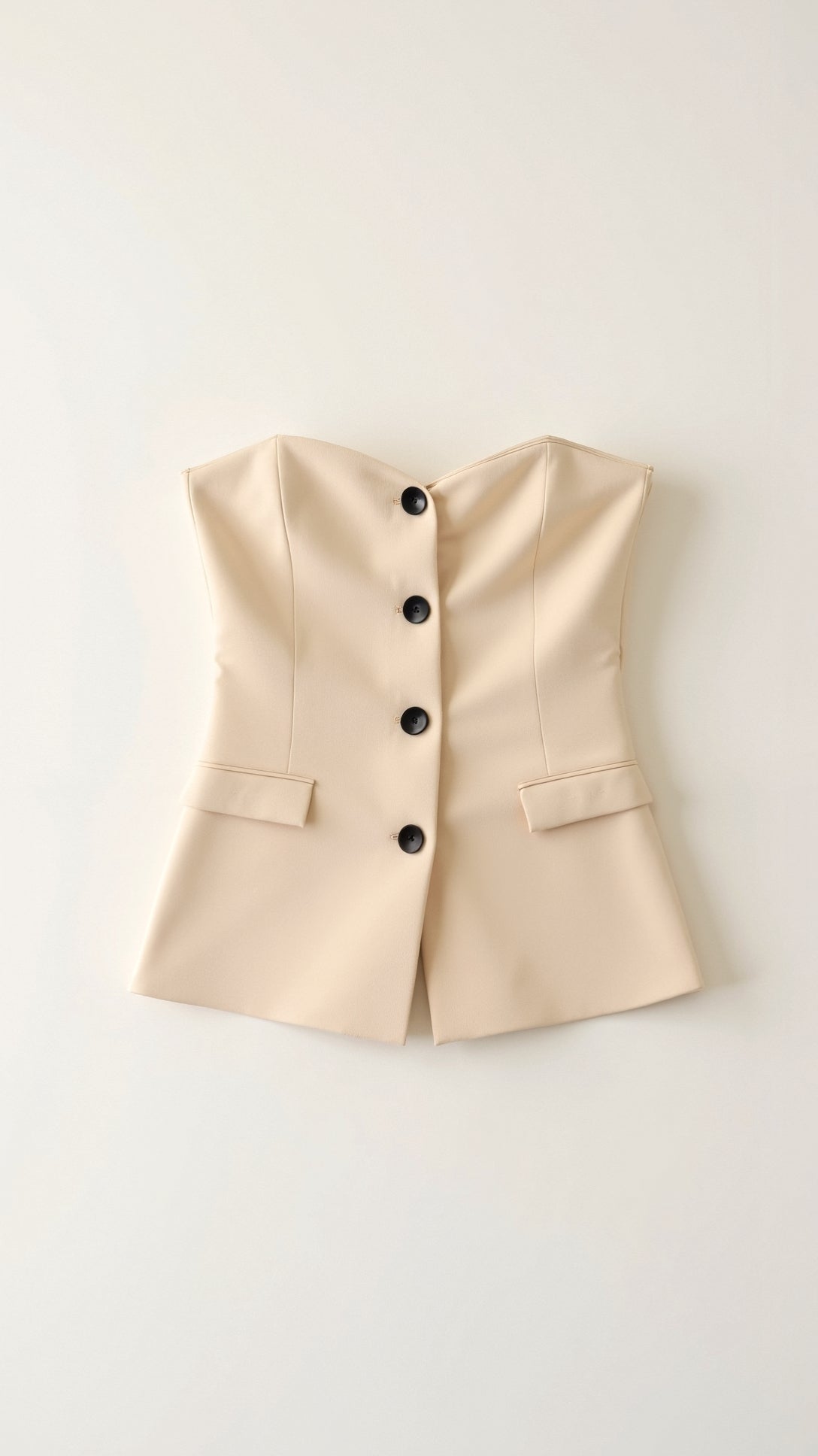 Top Blazer Senza Spalline Fiona