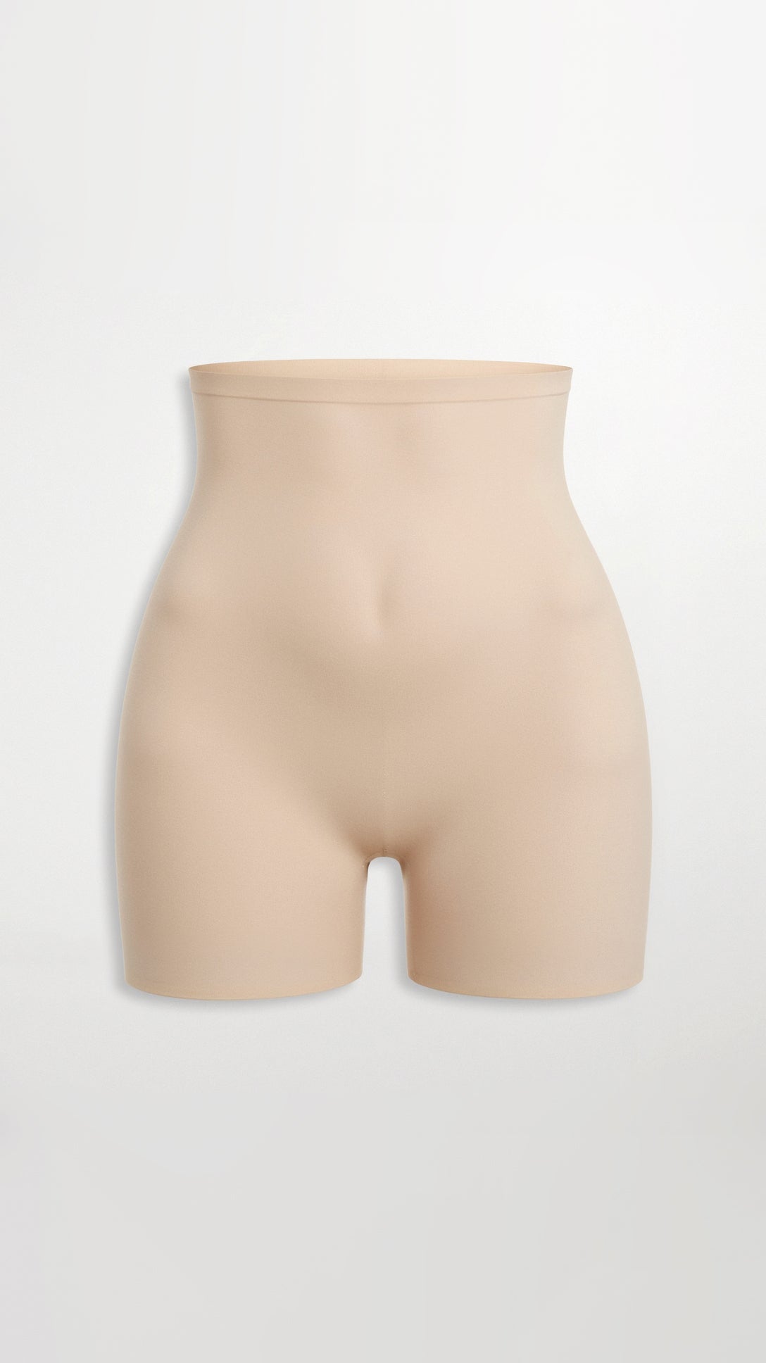 Shorts a vita alta e lunghezza media della coscia