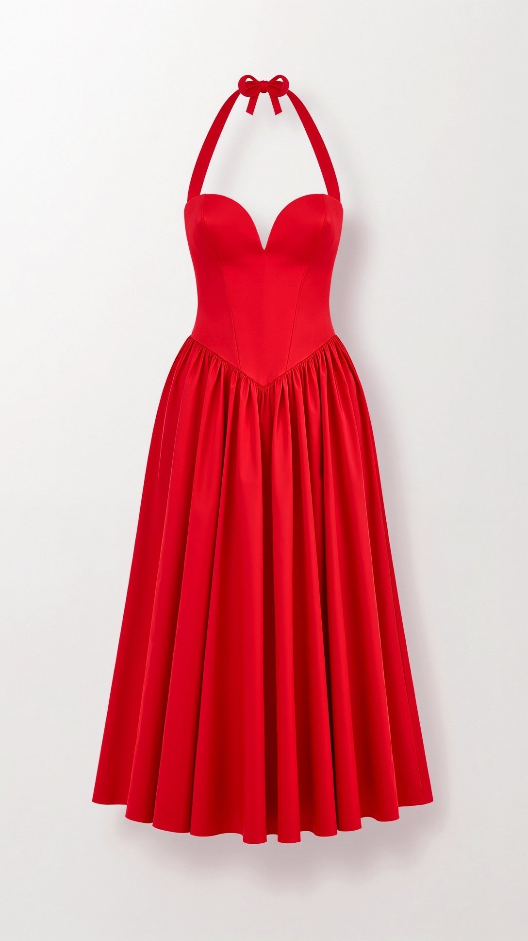 Abito Midi Katarina con Scollo a Halter