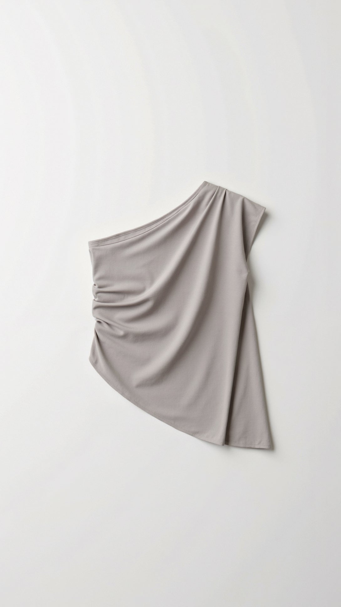 Top senza maniche a spalla unica Selene