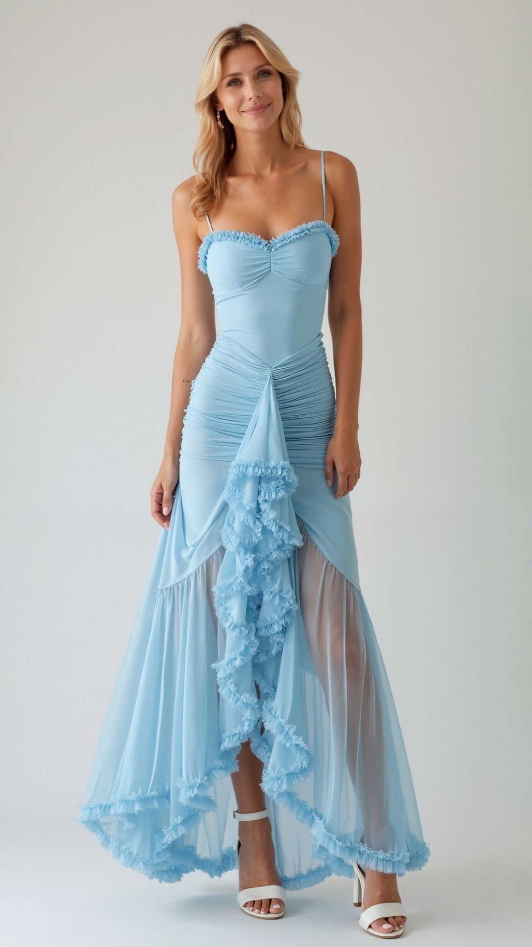 Abito Wisteria Maxikleid