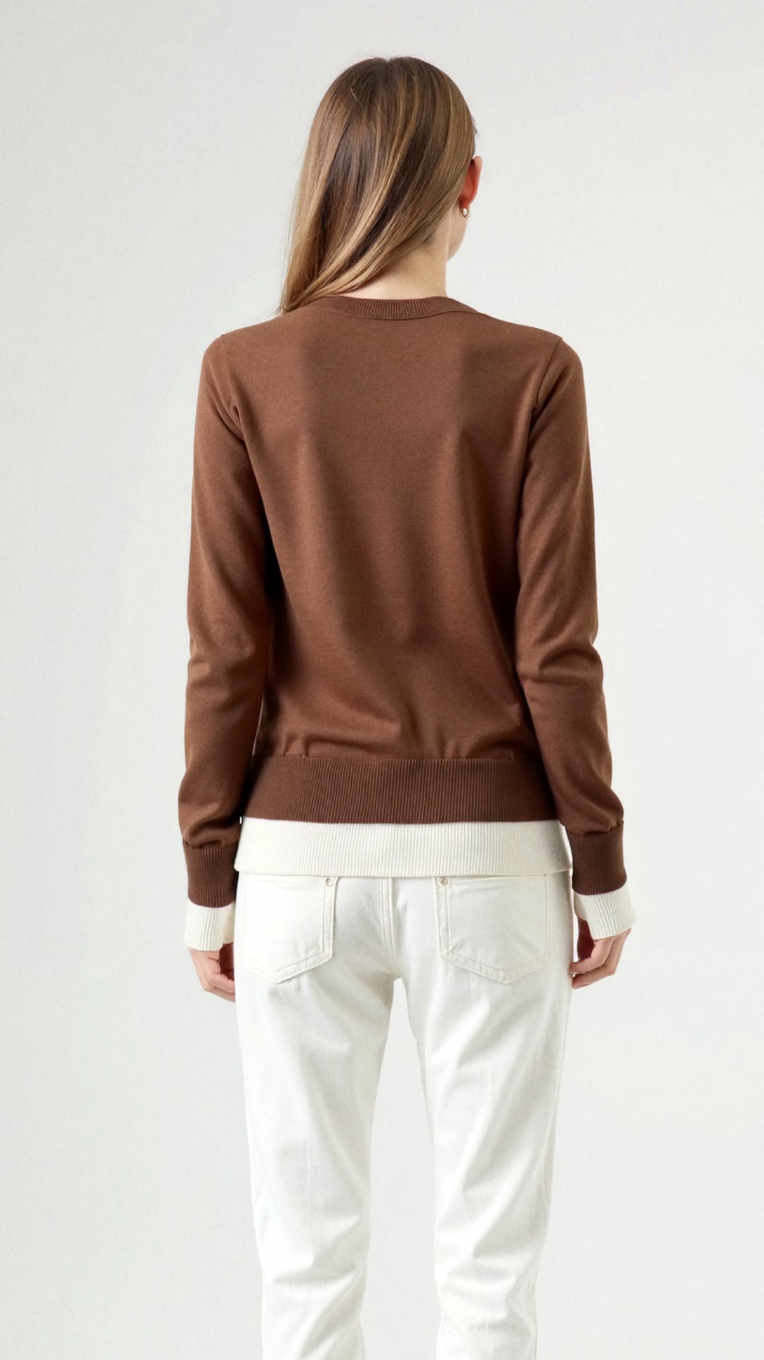 Wynona Maglione a Maniche Lunghe