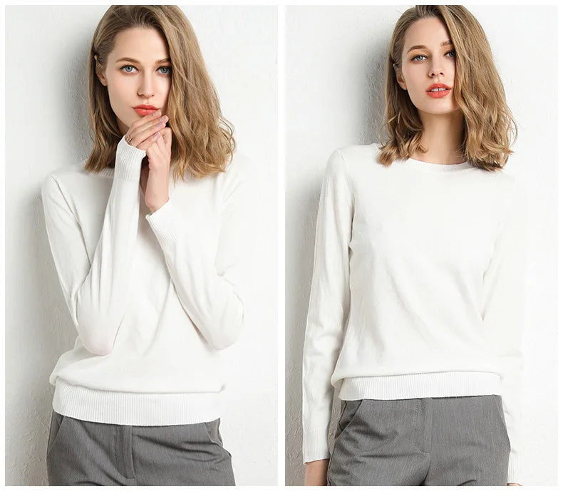 Mila Milano™ | Pull comfort in lana essenziale