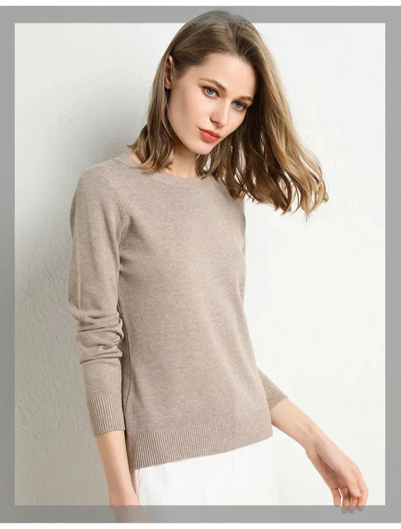 Mila Milano™ | Pull comfort in lana essenziale
