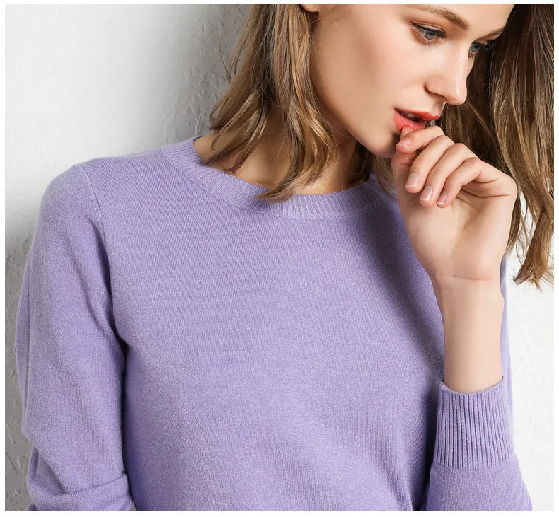 Mila Milano™ | Pull comfort in lana essenziale