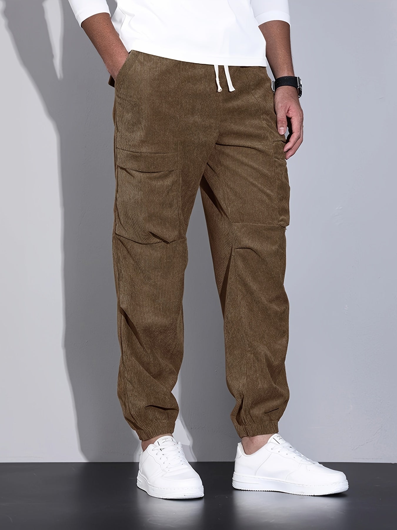 DUMONT LYON | PANTALONI CARGO IN CORDUROY