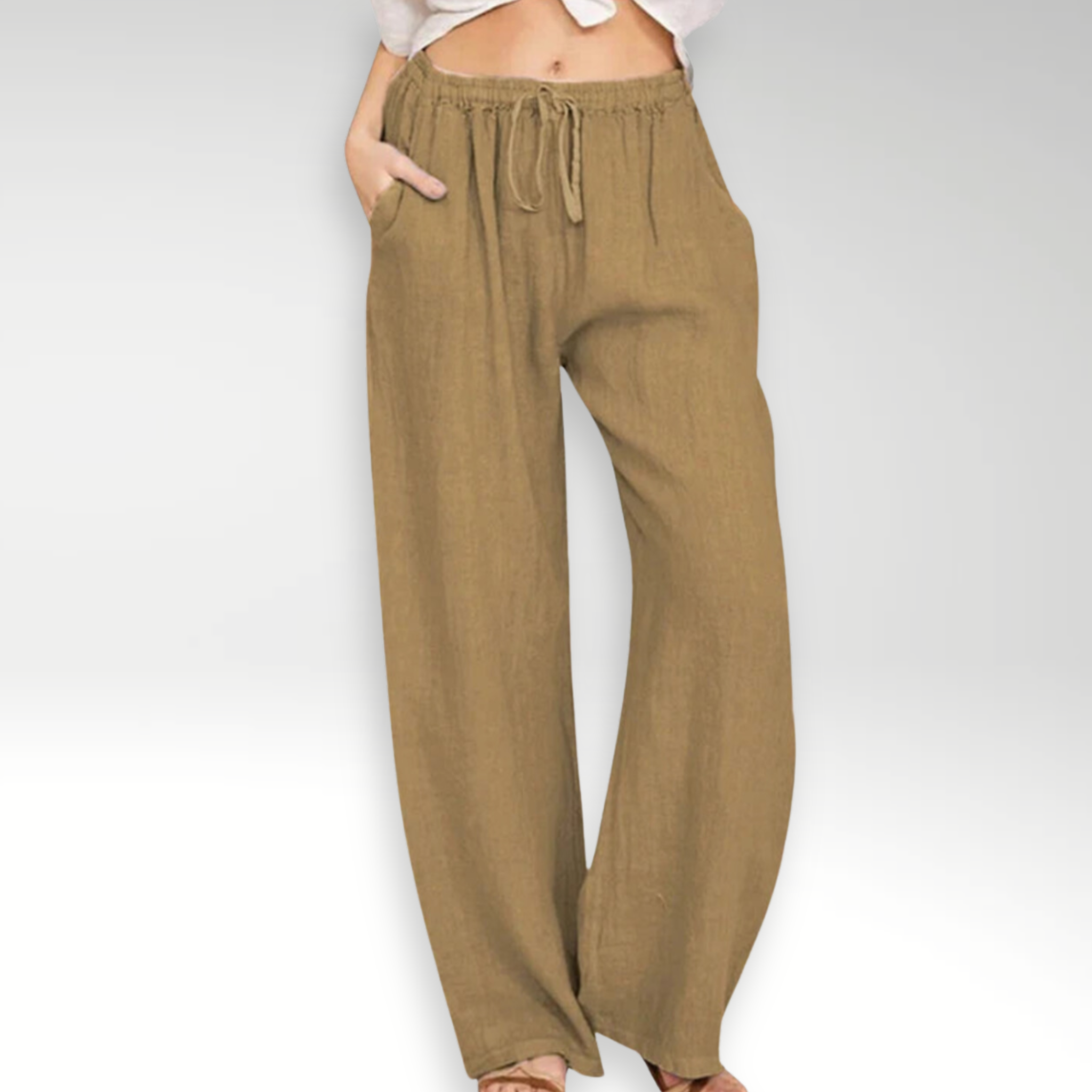 Mila Milano™ | Pantaloni comfort a gamba larga.