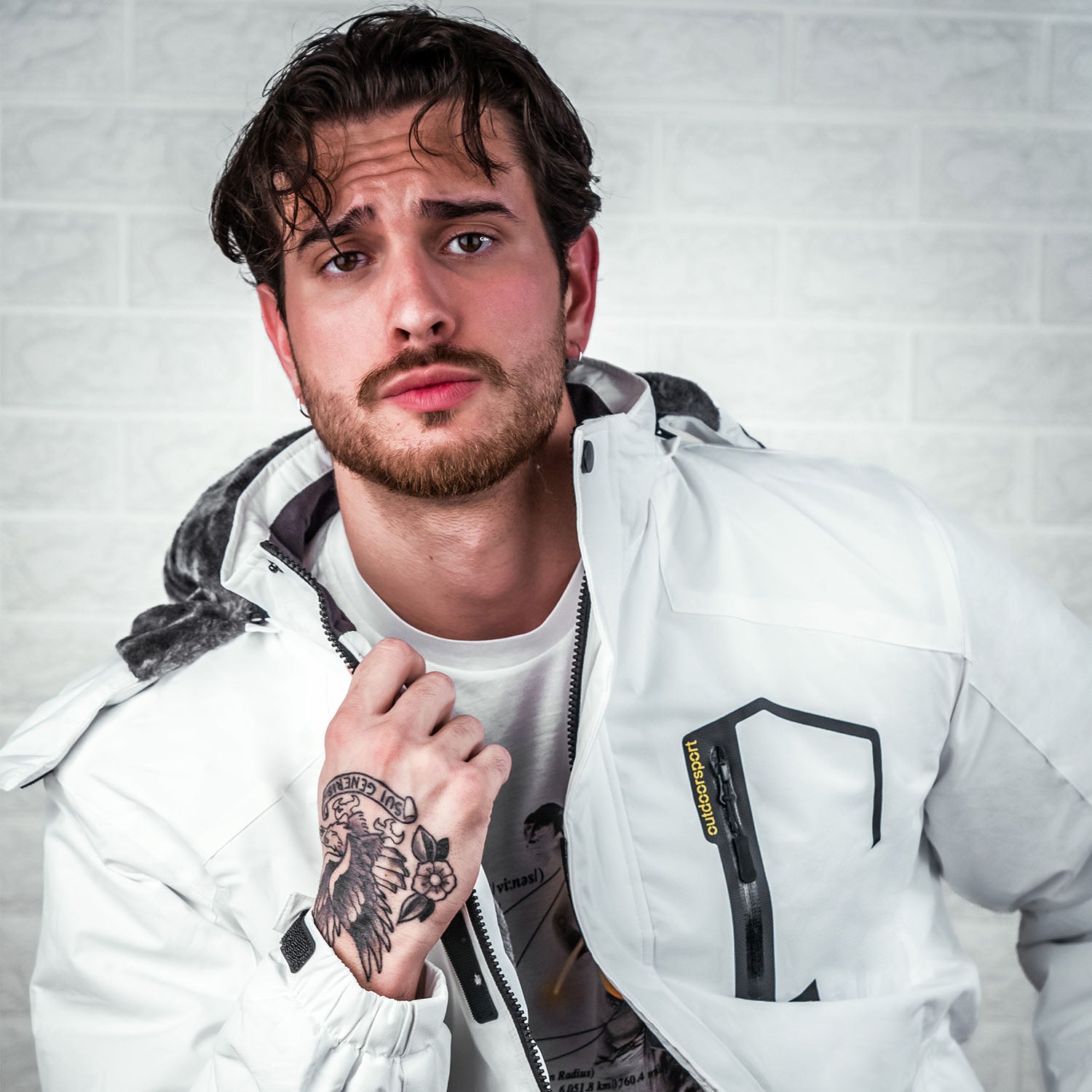 Mila Milano™  | Cielo | Giacca Sci Impermeabile Foderata