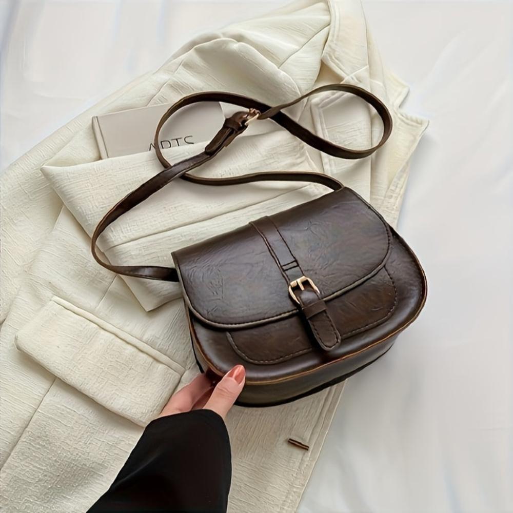 Mila Milano™ | Sac bandoulière classique en forme de selle